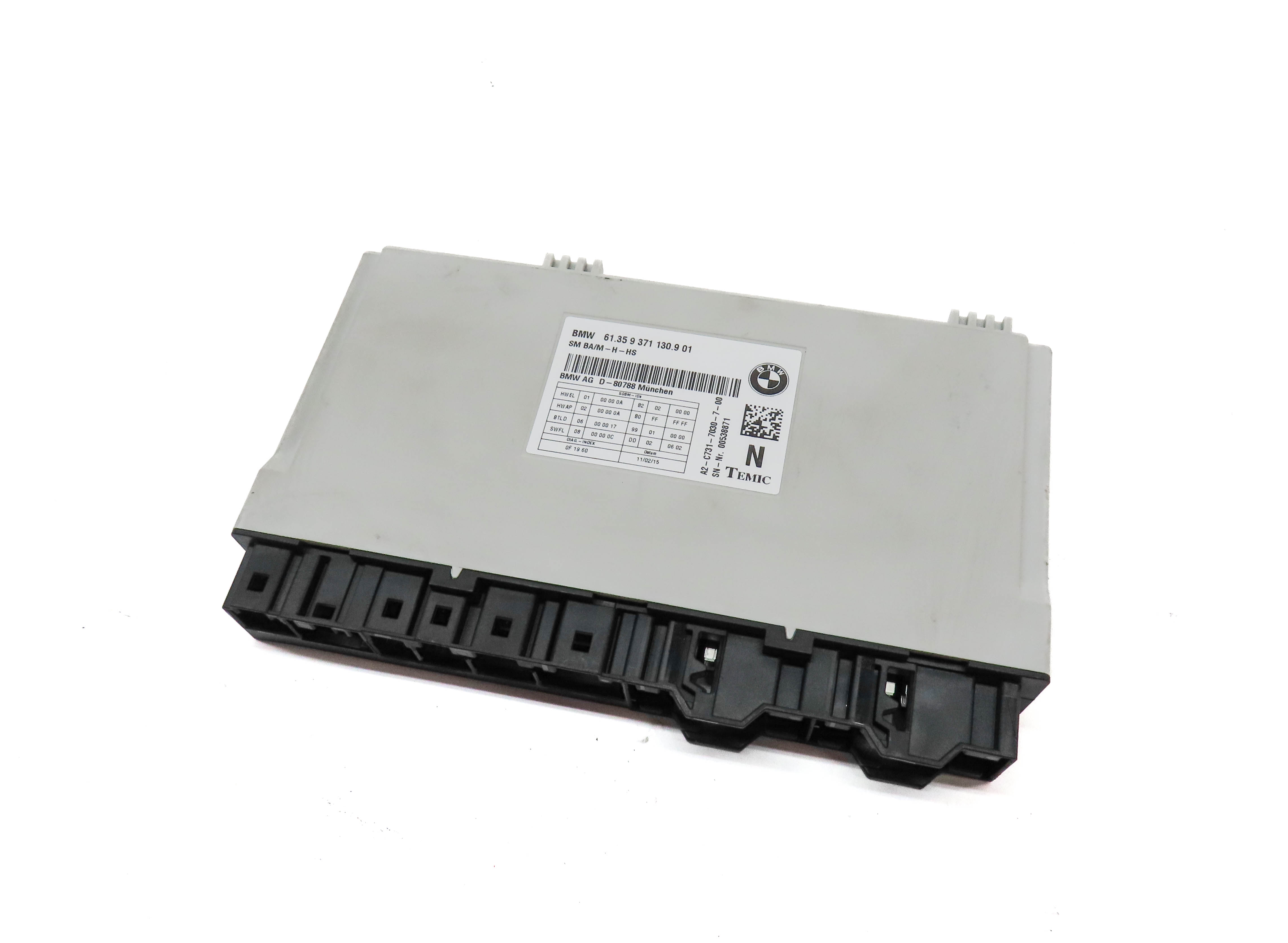 10-19 328i 330i 335i 530i 535i 550i 740i 750i FRONT LEFT HEATED SEAT MODULE — exact item pictured